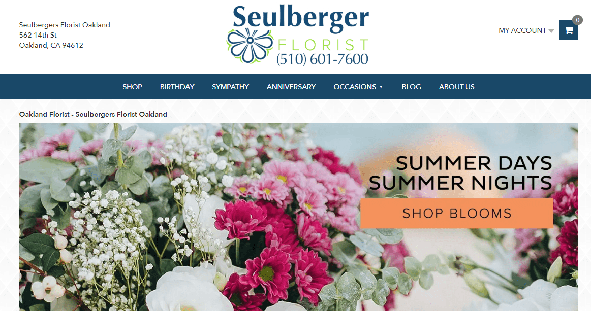 Seulberger's Florist & Gifts' Homepage