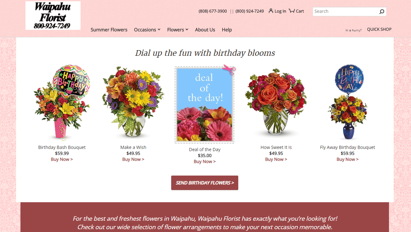 Waipahu Florist's Homepage