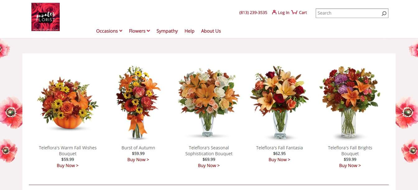 Moates Florist's Homepage