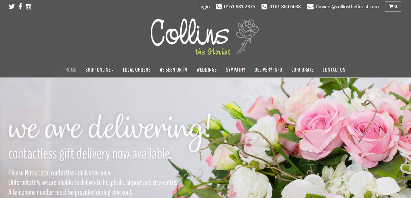 Collins The Florist's Homepage