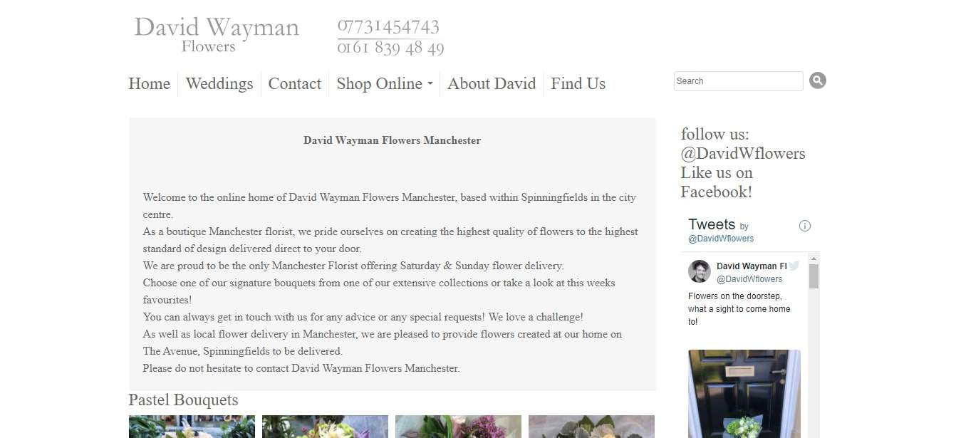 David Wayman Flowers' Homepage