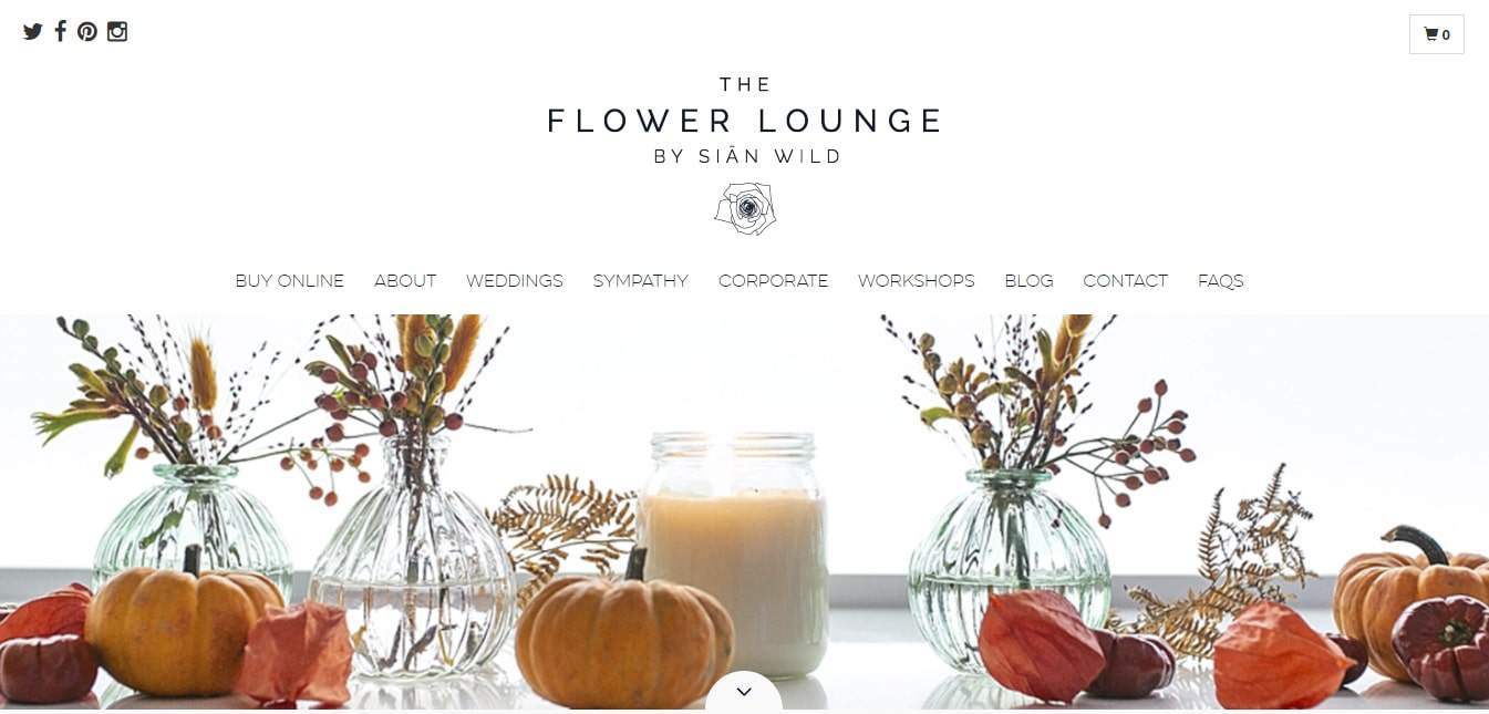 The Flower Lounge's Homepage