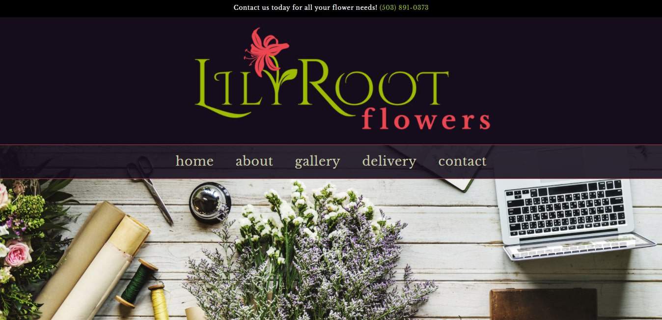 LilyRoot Flowers' Homepage