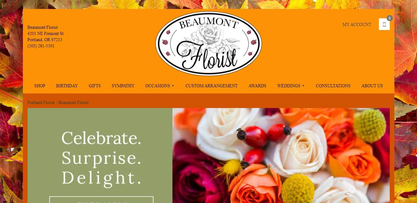 Beaumont Florist's Homepage