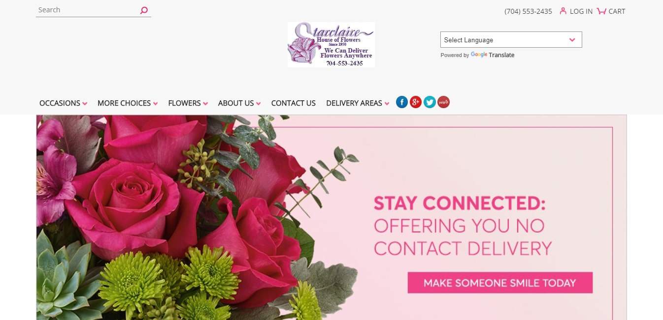 Starclaire House of Flowers' Homepage