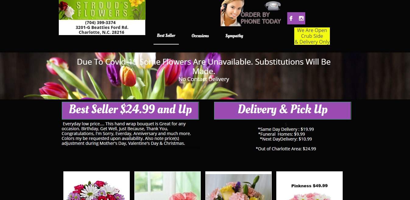 Stroud's Florist's Homepage