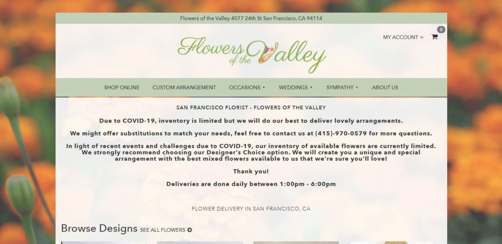 Flowers of the Valley's Homepage