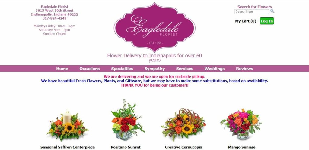 Eagledale Florist's Homepage